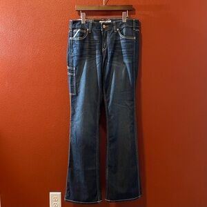 Ariat Women's Boot Cut Jeans - Dark Blue